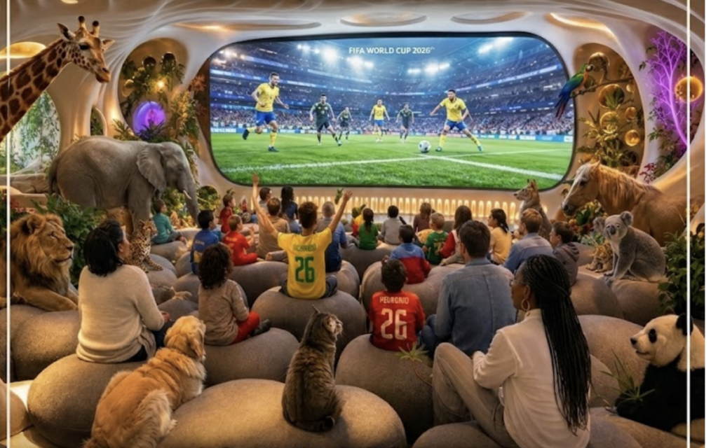 Public Viewing in der Neuro-Kita