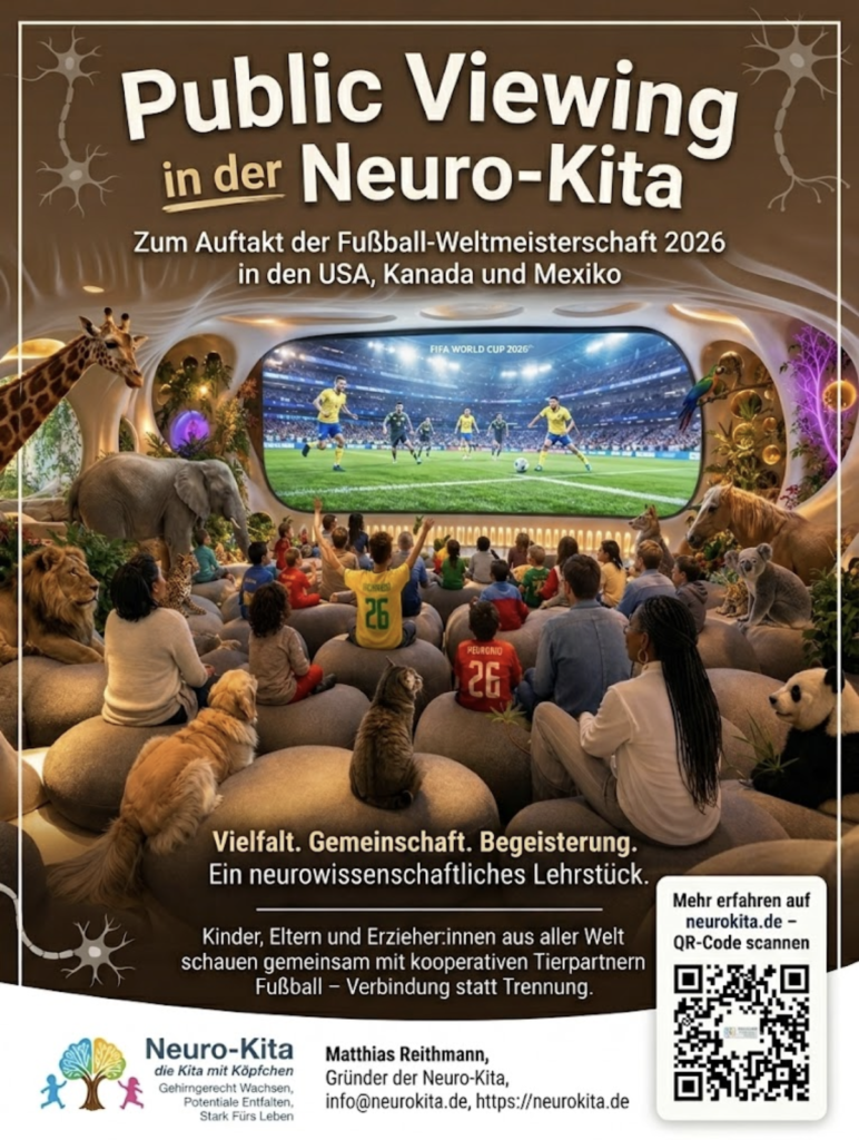 Public Viewing in der Neuro-Kita. Blogbeitrag