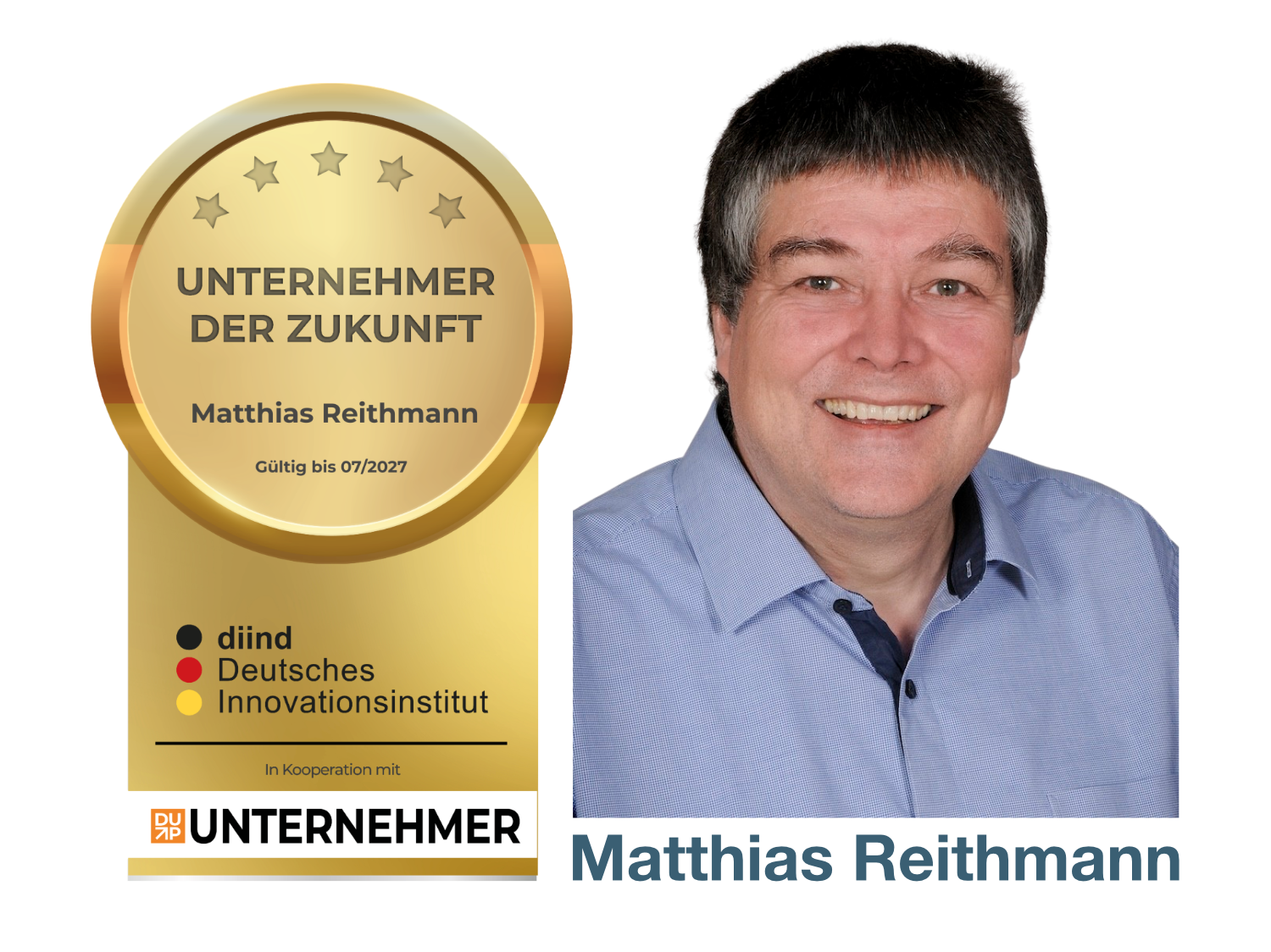 Matthias Reithmann, Unternehmer der Zukunft